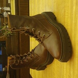 NWOT Chunky lug sole size 9.5 Madewell boots